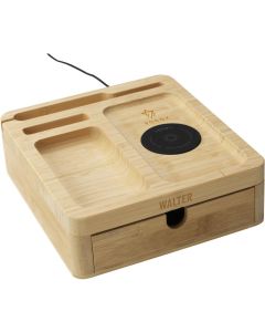 Walter Bamboo Big Dock 15W Organizer und Ladegerät