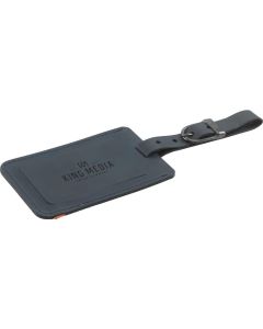 Recycled Leather Luggage Tag Gepäckanhänger