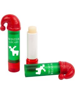Lippenpflegestift LipNic mit Nikolausmütze - inkl. 1c-Druck