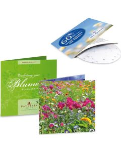 Green-Card - Samen nach Wahl - inkl. Werbedruck