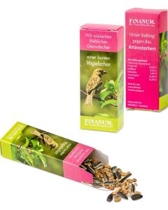 Vogelfutter-Box - inkl. Werbedruck