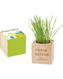 Pflanz-Holz - Standardmotiv - inkl. Lasergravur