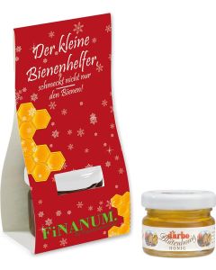 Honig in Überreichverpackung - inkl. Werbedruck