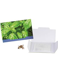 Flower-Card - Samen nach Wahl - inkl. Werbedruck
