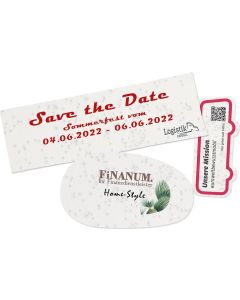 Samenpapier Sonderformat - inkl. Werbedruck