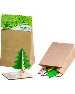 Kerzenständer Tannenbaum - inkl. Werbedruck