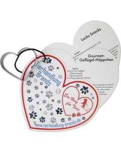 Backförmchen mit Rezeptblock - inkl. Werbedruck