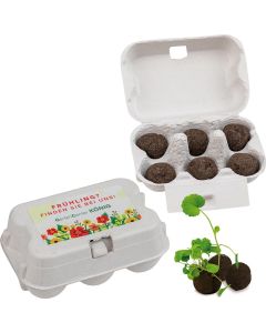 Sixpack - Flower-Ball Midi mit Samen - inkl. Werbedruck