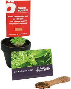 Pflanz-Stick - Samen nach Wahl - inkl. Werbedruck