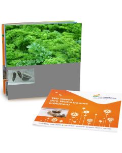 Samen-Karte - Samen nach Wahl - inkl. Werbedruck