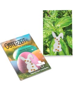 Samen-Karte-Mini Ostern - Samen nach Wahl - inkl. Werbedruck