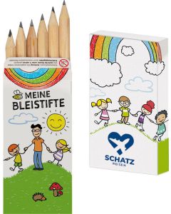 Bleistiftbox - inkl. Werbedruck