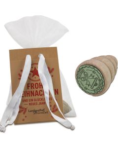Holz & Herz Festtagsstempel - inkl. Werbedruck