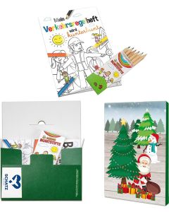Mal-Set A6 - Weihnachten - inkl. Werbedruck