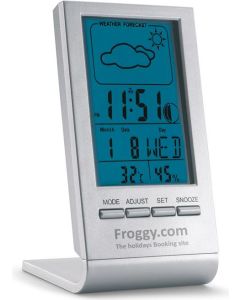 Wetterstation mit blauem LCD