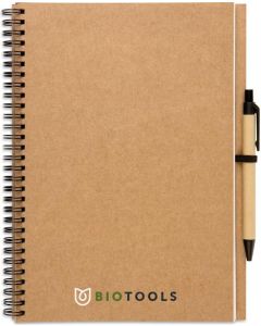 Recyceltes Notizbuch