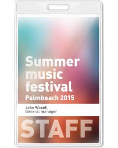 Transparente Kartenhülle