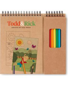 Malset mit 8 Buntstiften