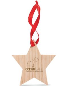 Anhänger Stern als Werbeartikel