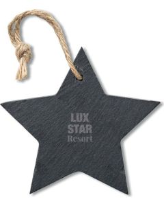 Anhänger Stern als Werbeartikel