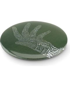 Badge mit Make-up Spiegel