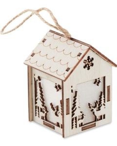 Anhänger Haus mit Licht