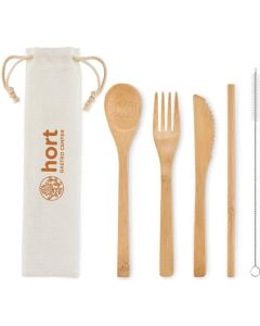 Besteck-Set Bambus