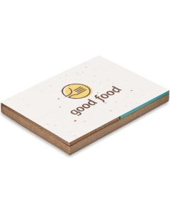 Notiz-Set mit Blumensamen