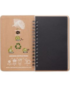 DIN A5 Notizbuch Kiefersamen