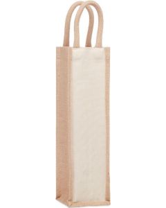 Flaschen-Geschenktasche Jute