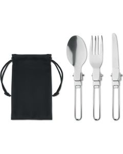 3-teiliges Camping-Besteck
