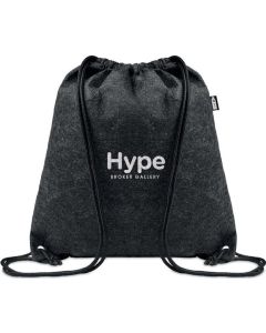 Beutel mit Kordelzug RPET-Filz