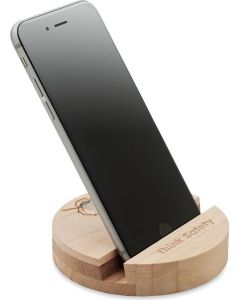 Smartphone Halter Birkenholz