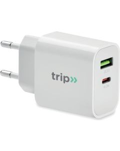 18W 2-Port USB-Ladegerät EU-Stecker