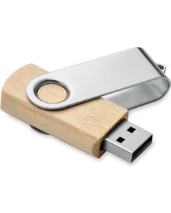 Techmate USB 2.0 Stick Bambus 16 GB