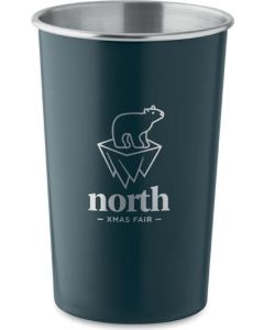 Becher aus recyceltem Edelstahl 350 ml