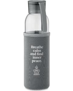 Trinkflasche aus recyceltem Glas 500 ml