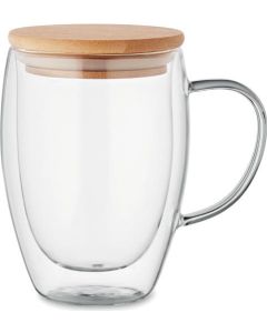 Doppelwandiges Borosilikatglas 300 ml