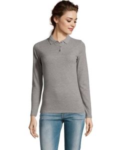 Damen Langarm Polo Perfect 180 g/m²