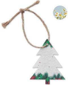 Weihnachtsschmuck Samenpapier Treeseed