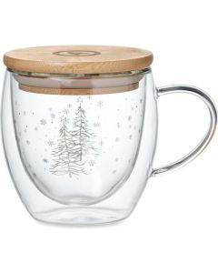 Becher aus Borosilikatglas Baum Sian