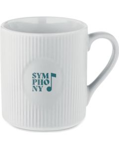 Keramikbecher matt 340ml Ribmug