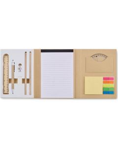 Schreibset mit Notizblock Cenote, 70 Blatt, liniert