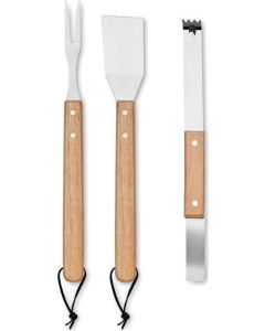 BBQ-Set Eiche Smokey