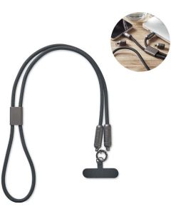 60W Lanyard-Ladekabel Shaka