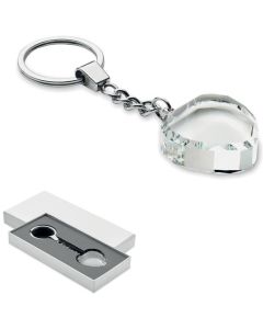 Schlüsselanhänger Glas Herz