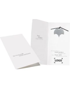 Nussbreaker-Karte - inkl. 1-4 c Logo-Digitaldruck