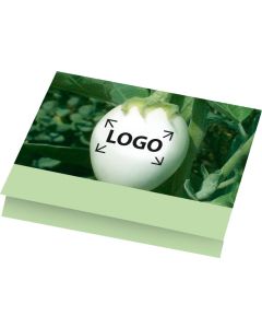 Klappkärtchen Eierbaum Eierbaumsamen - inkl. 1-4 c Logo-Digitaldruck