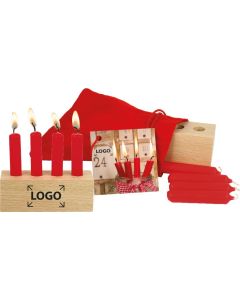 Adventsschein-Säckchen - inkl. 1-4 c Logo-Digitaldruck