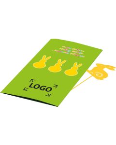 Hasen-Stecker - inkl. 1-4 c Logo-Digitaldruck